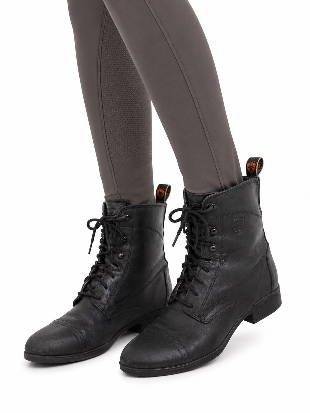 Size 7.5 Ariat Women’s Heritage Paddock Lace-Up Leather Horse Riding Boots